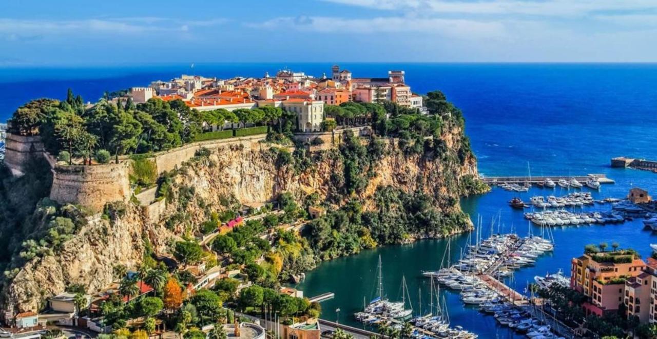 דירות בוסוליי Luxurious Flat At 5 Min By Walk To Monaco, Free Parking And Sea View מראה חיצוני תמונה